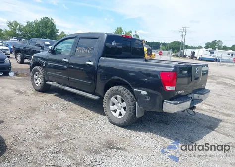 2004 Nissan Titan Le z USA, uszkodzony, nr VIN 1N6AA07B04N561832